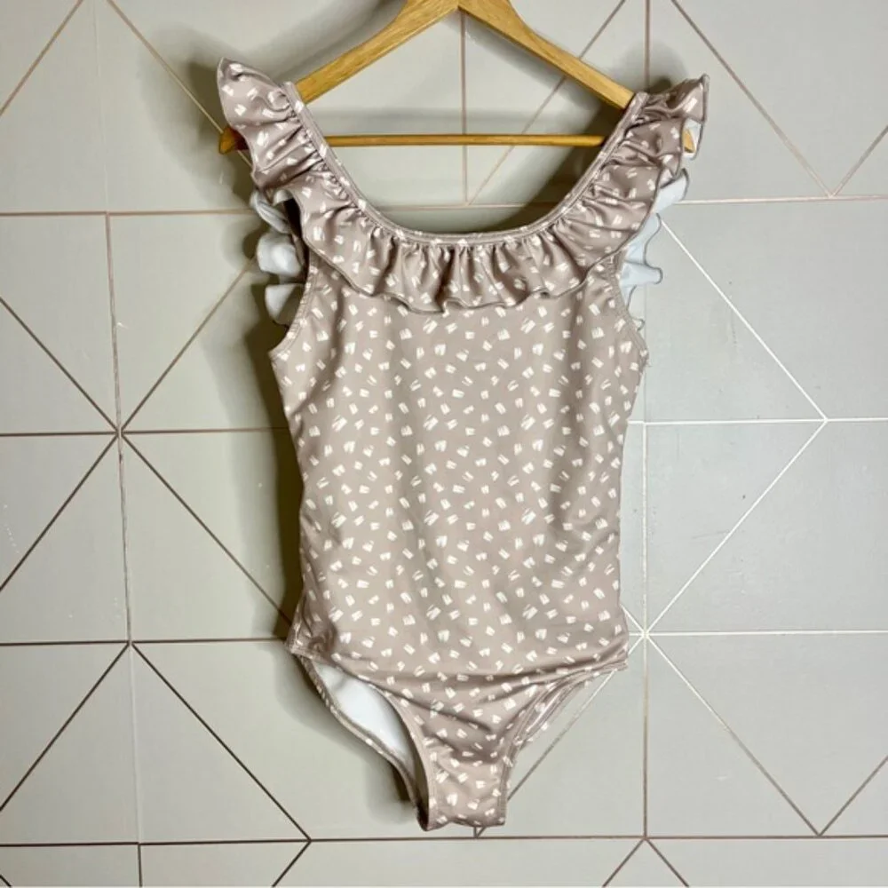 Imagine Perry Ruffle One Piece Swimsuit - Picture 2 of 5